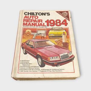 CHILTON'S 1984 Auto Repair Manual American Cars From 1977 Through 1984